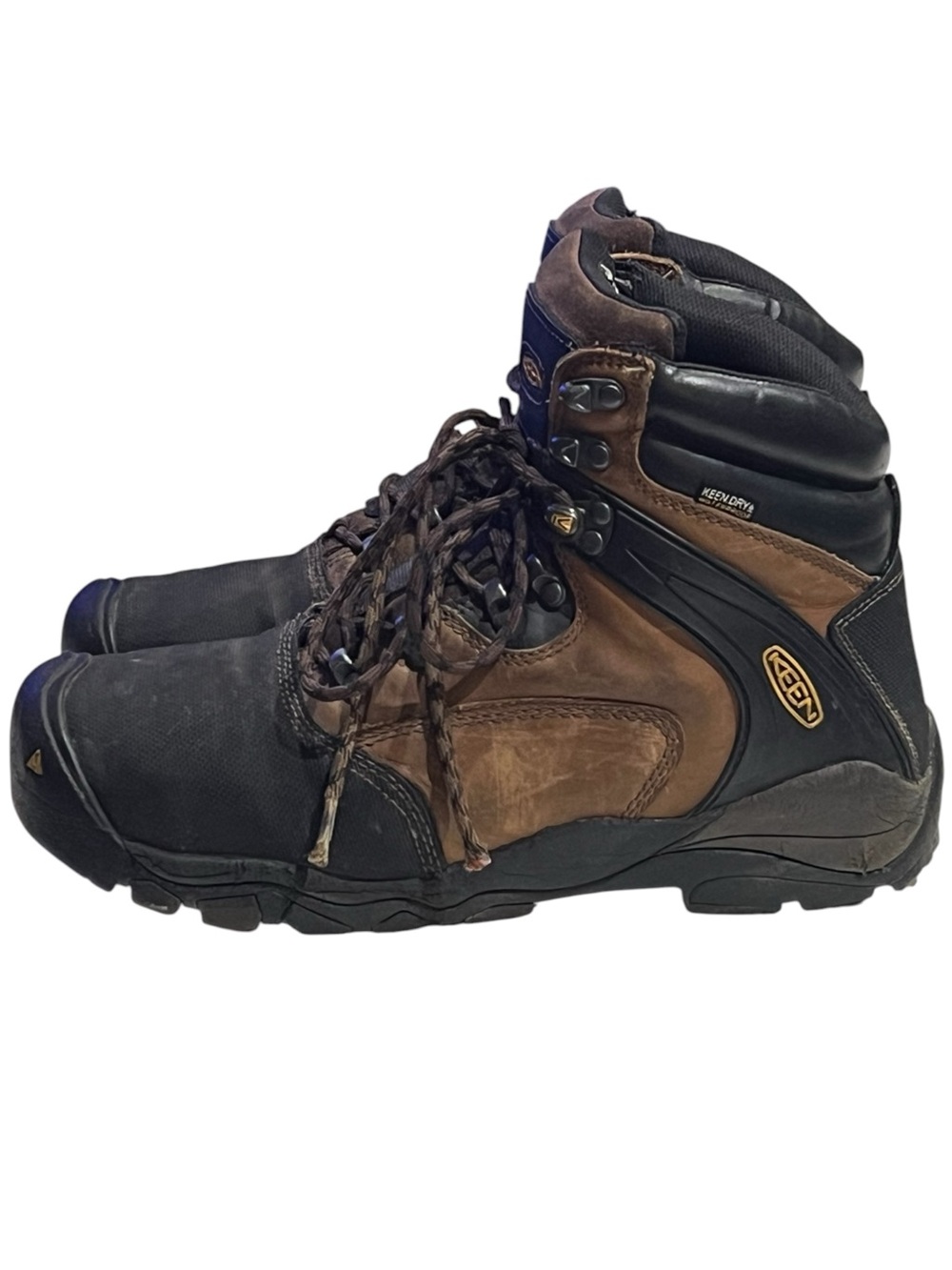 KEEN Utility Louisville 6" Steel Toe Work Boots size 9.5D